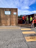 L’assessore regionale Thomas De Luca in visita al TMB di Foligno